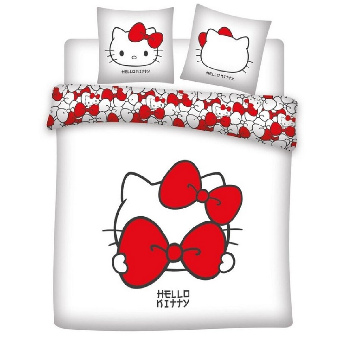 Kjøp Hello Kitty® Sløyfe Kingsize Sengetøy Online - Nå kun 439 ...