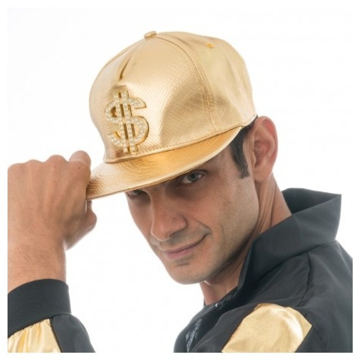 Kjøp Dollar Rapper Caps Gull Online - Nå kun 159 - Temashop.no