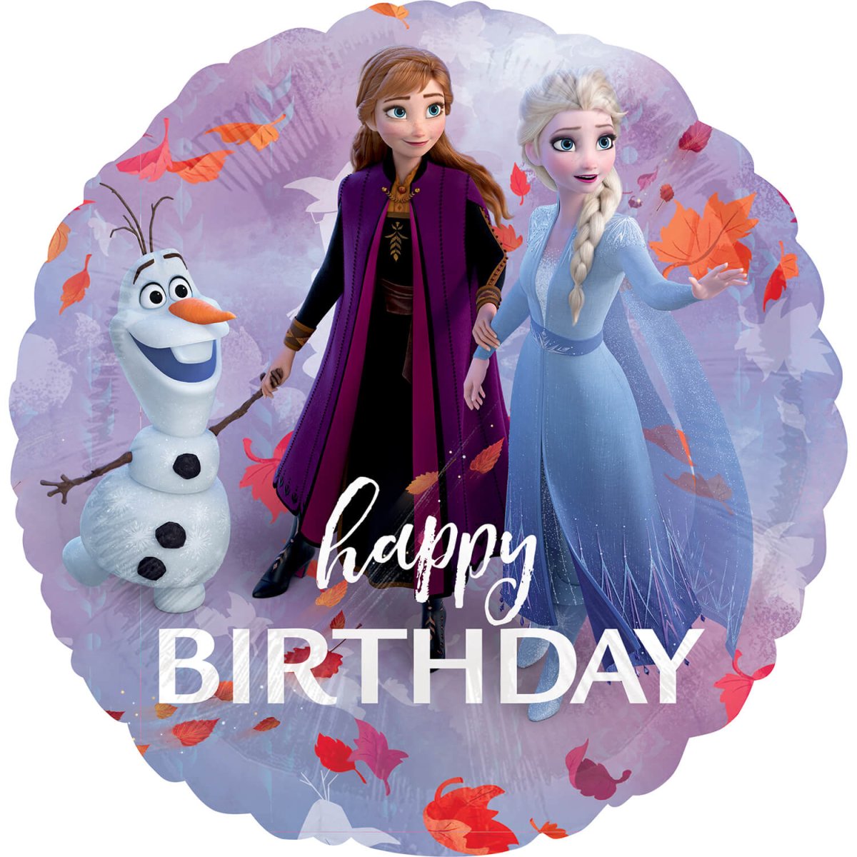 Kjøp Disney® Frost Happy Birthday Folieballong Online Nå kun 59