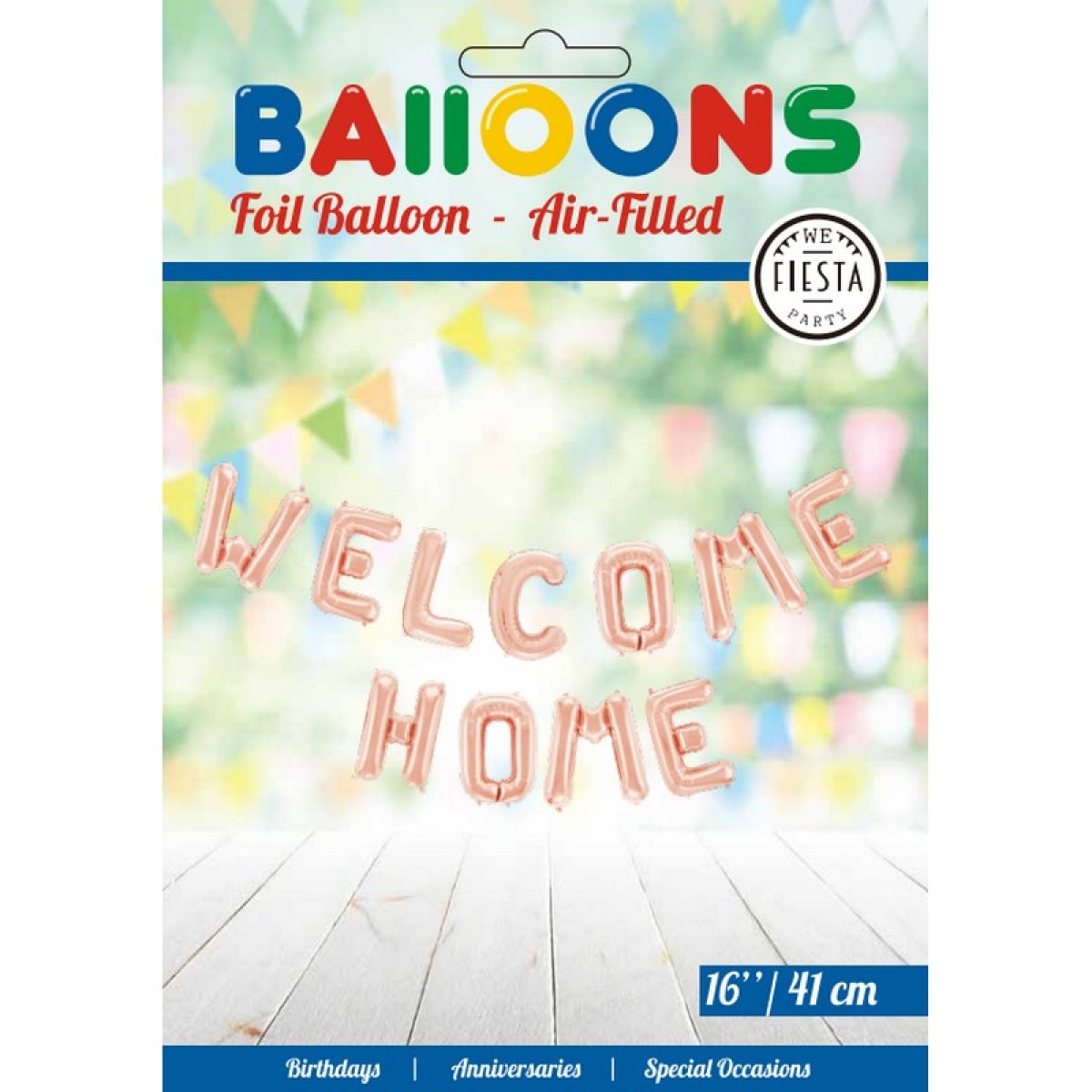 welcome home ballong girlang rose