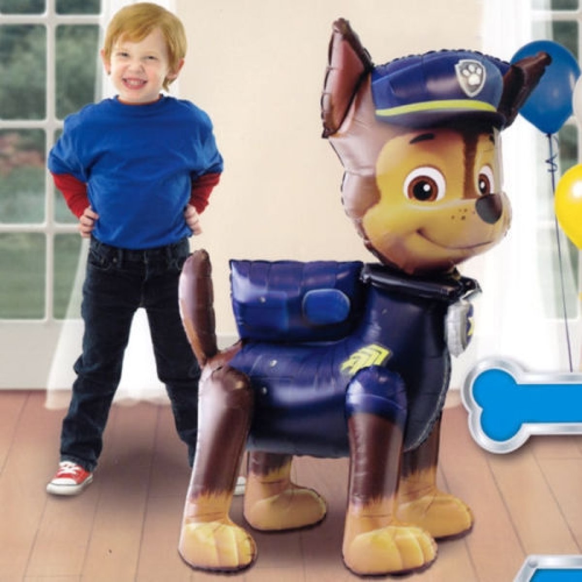 Folieballong Stående Chase Paw Patrol 3D main image 1