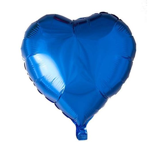 Blommig Hjärta Heliumballong 18