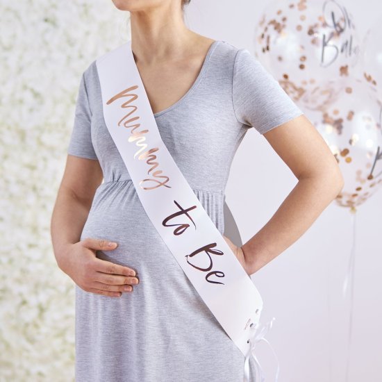 Mummy to Be Skråbånd