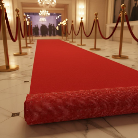 Rød løper - Kjøp gulvløpere i rød, gull og hvit på Temashop.no